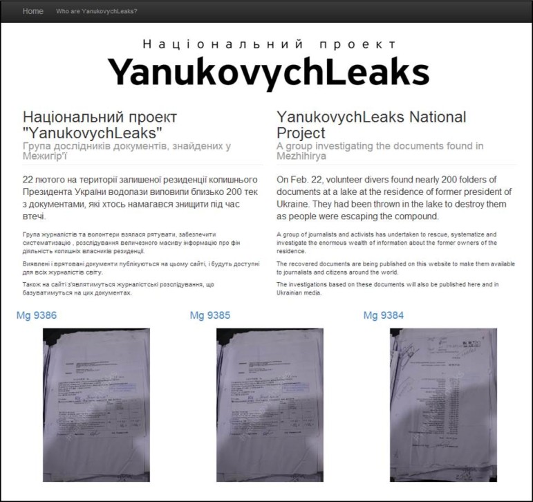 YanukovychLeaks