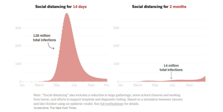 Data Journalism Top 10: Social Distancing Interactive, Epidemic