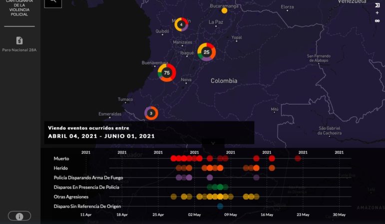 Mapping Police Violence in Colombia