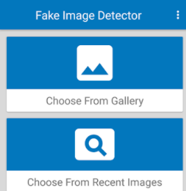 Fake image detector