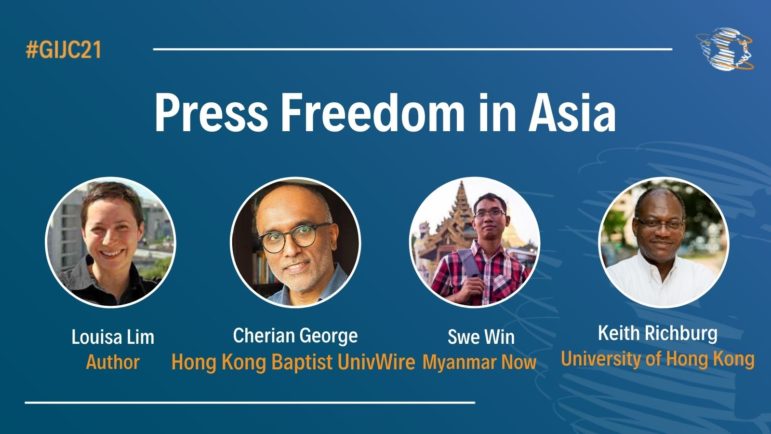 GIJC21, Press Freedom in Asia