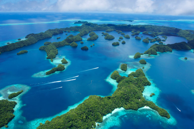 Palau,Rock,Islands,Scenic,Flight,At,The,Most,Beautiful,Diving