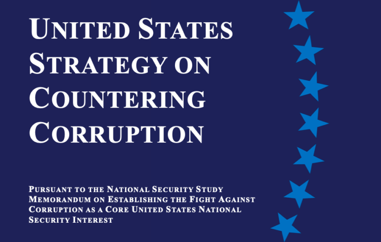 New US Anti-Corruption Strategy