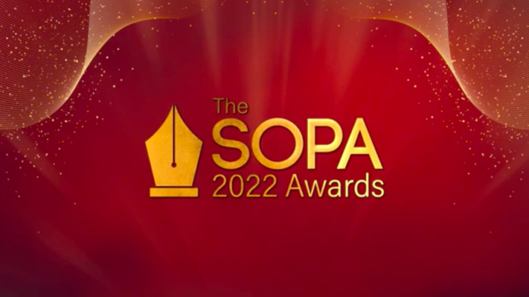 2022 SOPA Awards title card