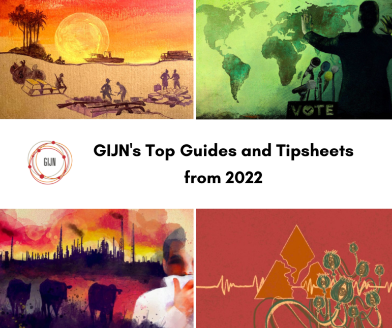 Top 10 Guides and Tipsheets from GIJN’s Resource Center in 2022