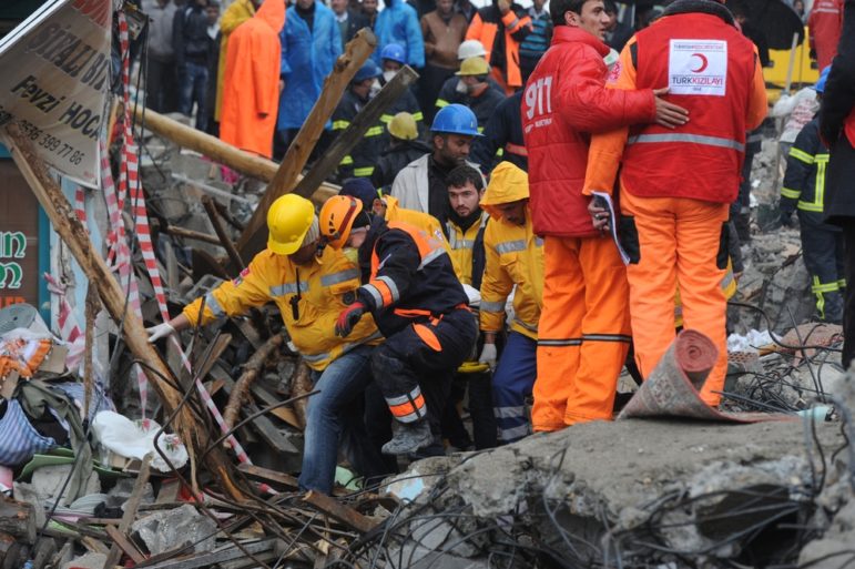 investigate natural disaster earthquake Turkey