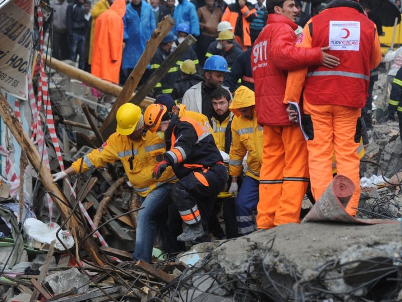 investigate natural disaster earthquake Turkey