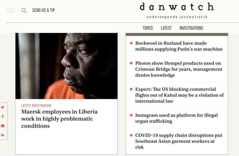 Danwatch global investigative reporting