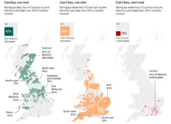 Uk Rent. Map Data Journalism Top 10: UK Housing Affordability, Russian Casualty ...