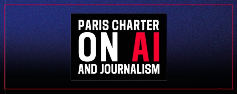 Paris Charter on AI and Journalism