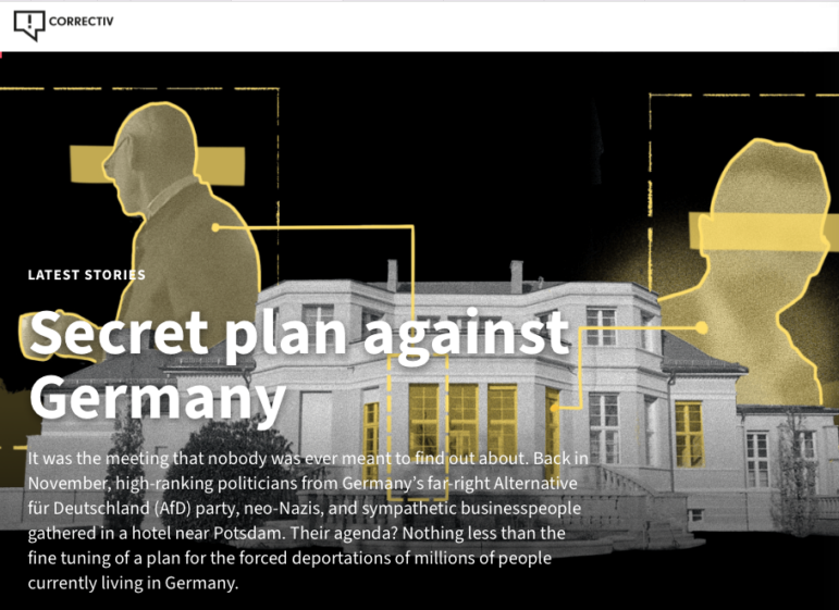 CORRECTIVE Secret Master Plan Against Germany investigation