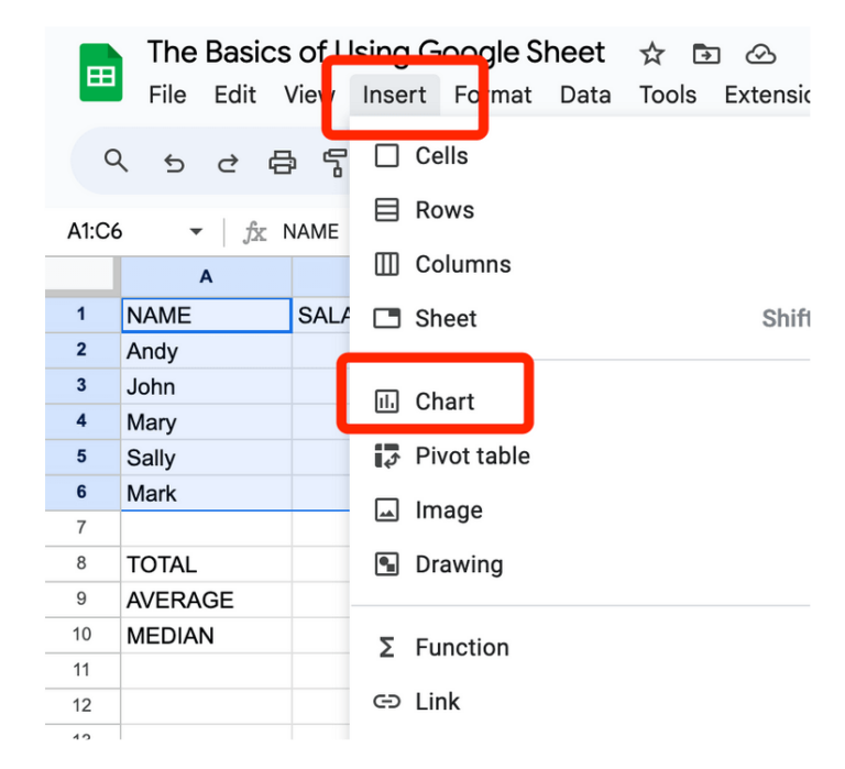 Step-By-Step Guide for Journalists on the Basics of Google Sheets ...