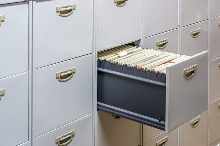 Freedom of information government transparency press file cabinet