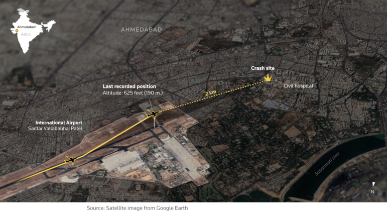 4. Plane crash in India leaves only one survivor