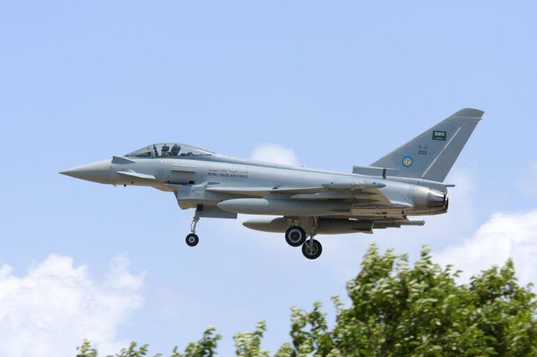 Saudi Air Force Typhoon jet