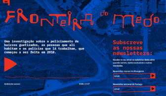 El nuevo podcast de Fumaça, Fronteira de Medo, investiga la vigilancia policial en barrios marginados. Imagen: Captura de pantalla, Fumaça