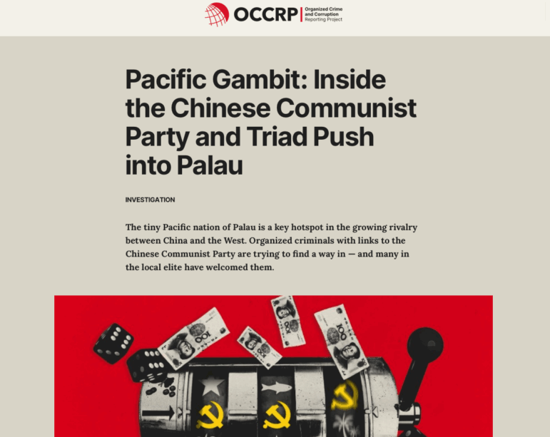 OCCRP Pacific Gambit, Bernadette Carreon