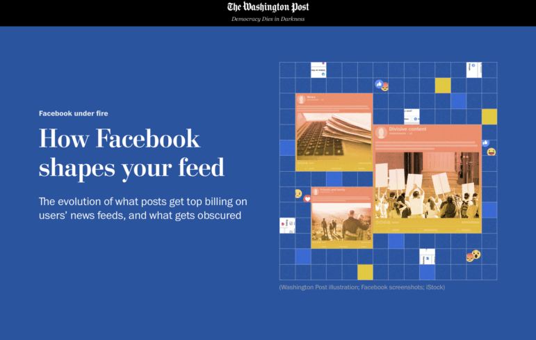 Washington Post 2021 investigation Facebook algorithm