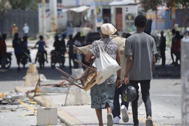 Residents of Solino, a suburb of Port-au-Prince, were forced to flee when gang violence erupted. When they returned this month they found houses had been destroyed and looted