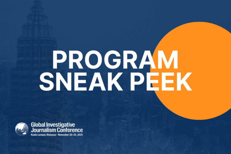 GIJC25 Program Sneak Peek