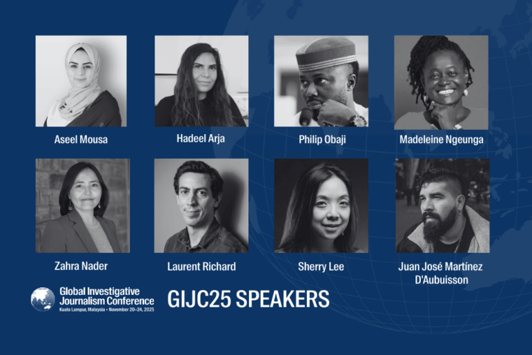 GIJC25 speakers release 2