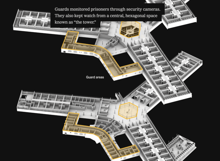New York Times look inside Syria's most feared prison