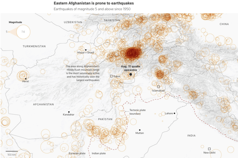 Reuters examines Afghanistan's earthquakes