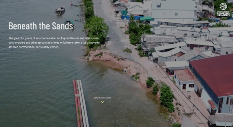 Asia Focus, Beneath the Sands, Environmental Reporting Collective
