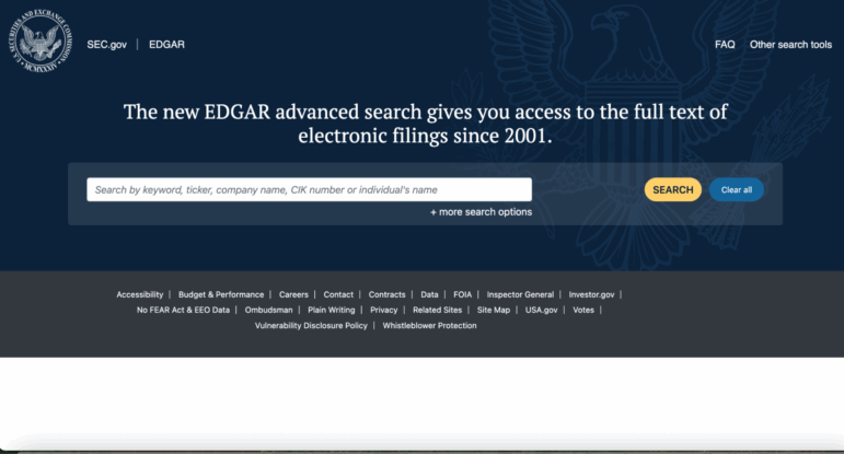SEC EDGAR