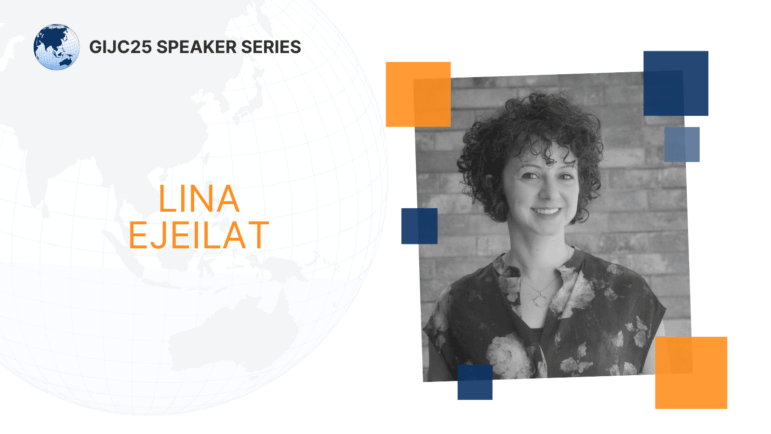 GIJC25 Speaker Series Lina Ejeilat