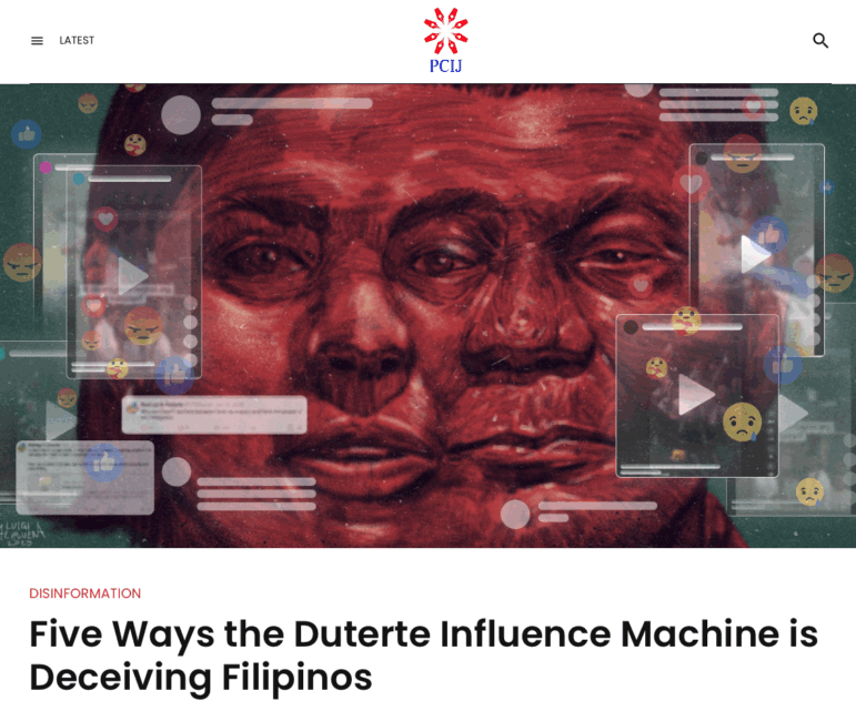 Pro-Duterte Cyborg Disinformation Campaign