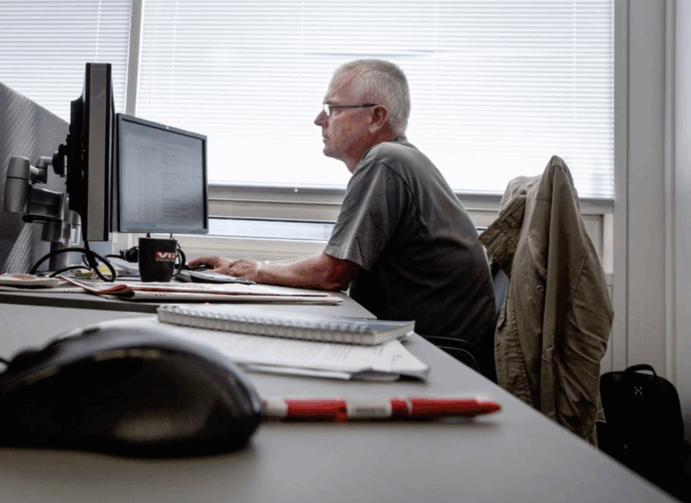 John Bones, known as the father of Norwegian data journalism