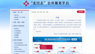 Imagen: Toma de pantalla: Plataforma de Servicio Público de Salidas