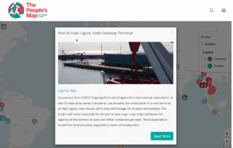 Imagen: Toma de pantalla, The People’s Map