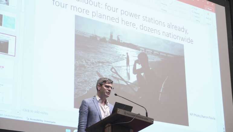 Ed Davey, Associated Press investigation Philippine LNG terminals