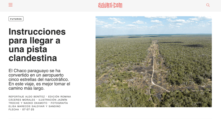 El Surti investigation clandestine drug smuggling airstrips