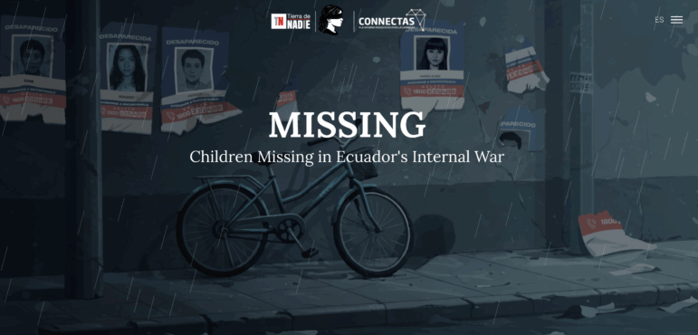 Connectas Children Missing in Ecuador's Internal War