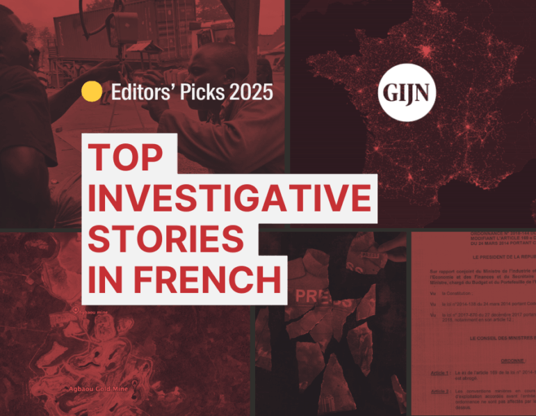 Best investigative stories in French 2025