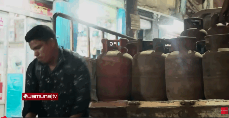 Jamuna TV looting government gas