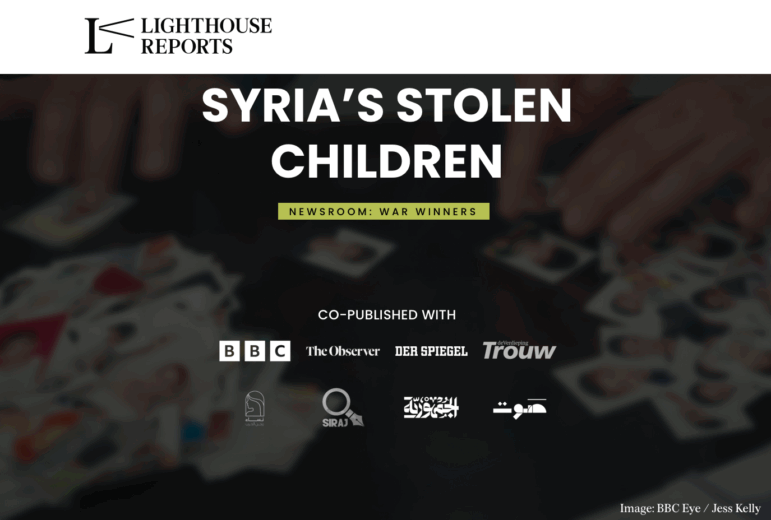 Syria's Stolen Children Lighthouse Reports