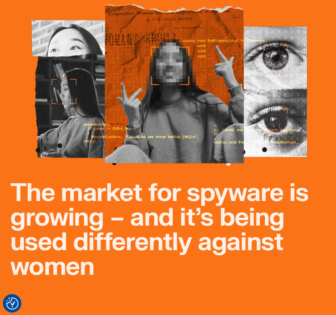 Fuller Project, abuso de spyware contra mulheres