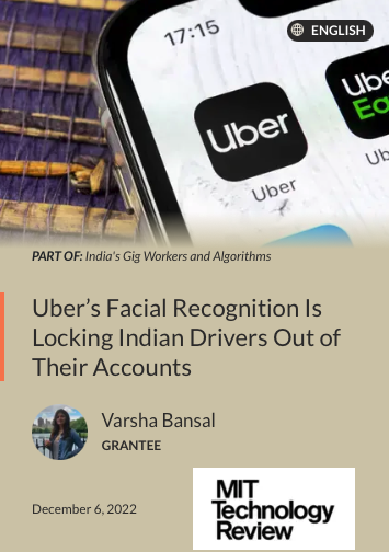 Pulitzer Center Uber investigation in India