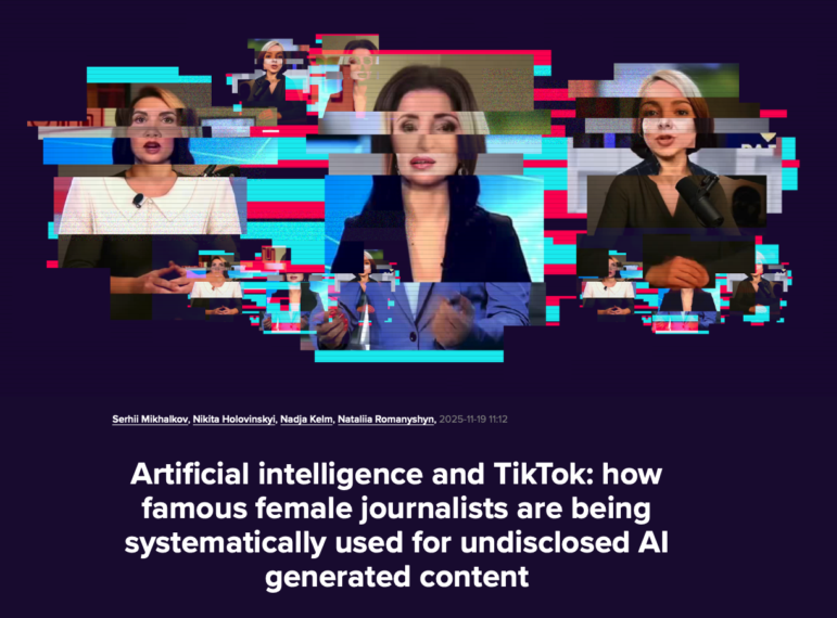 Texty how AI deepfakes target women journalists