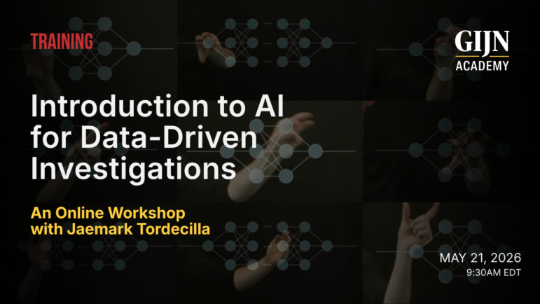 Introduction to AI for Data-Driven Investigations