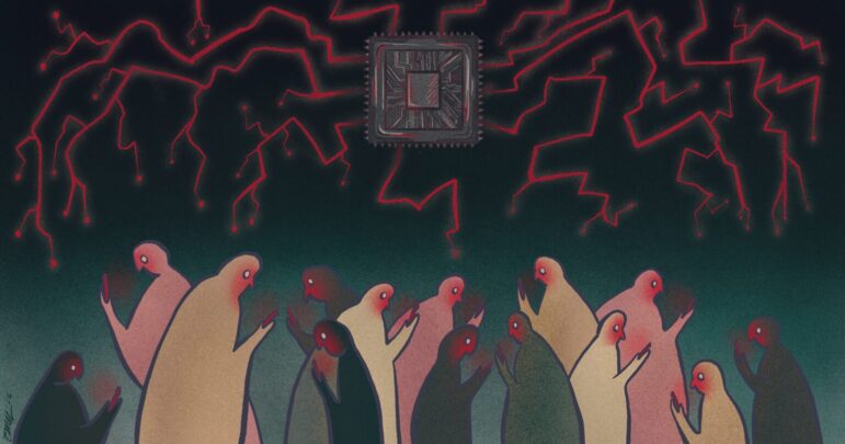 Ilustración: Emil Hasnain para GIJN
