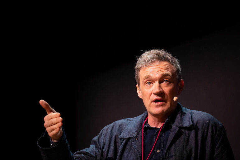 Patrick Radden Keefe was also a speaker at the Truth Tellers summit in London this month. Image: Truth Tellers, the Sir Harry Evans Investigative Journalism Summit