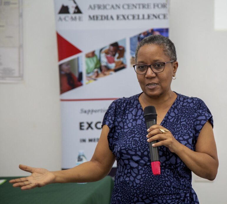 ACME program and training director Rachel Mugarura-Mutana
