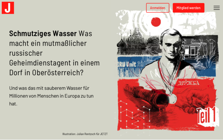 Jetzt - Dirty Water investigation Russia espionage