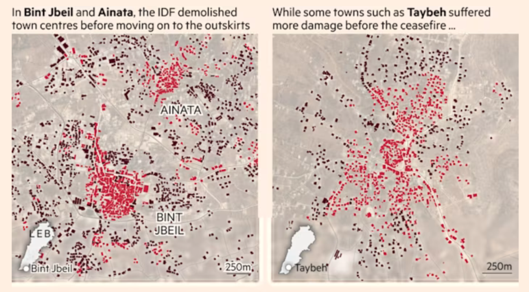 Financial Times, Israel dismantling southern Lebanon
