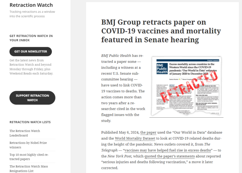 Retraction Watch
